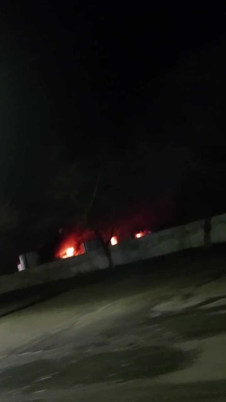 Oil depot was attacked in Uryupinsk, Volgograd Oblast