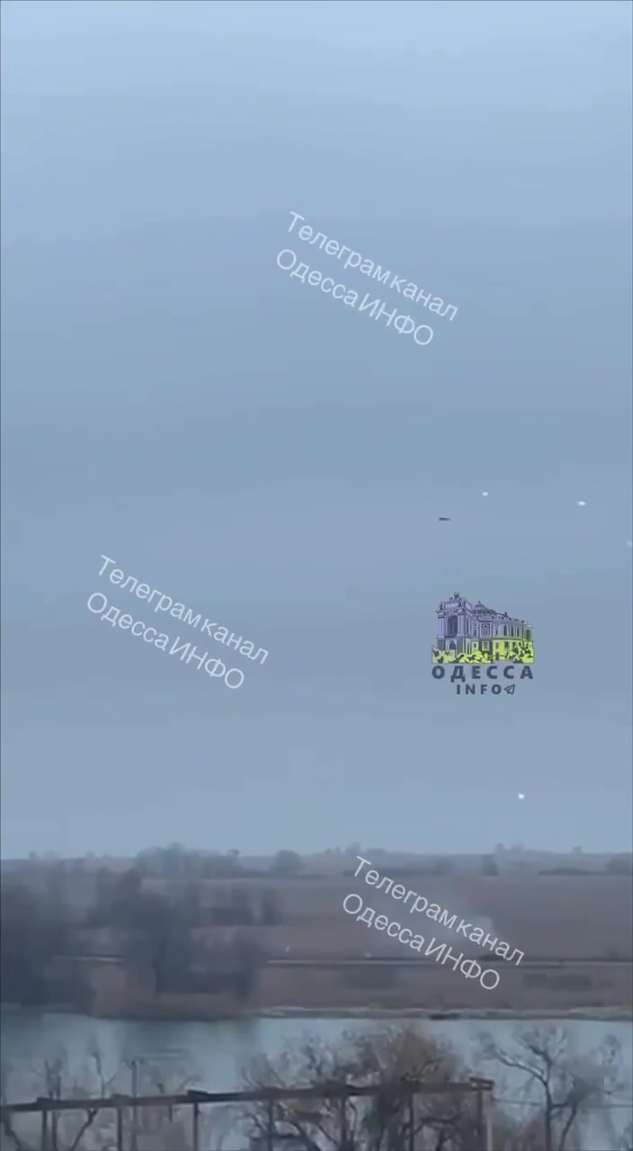 Shahed-type drone strike targeted a bridge in Maiaky village in Odesa region