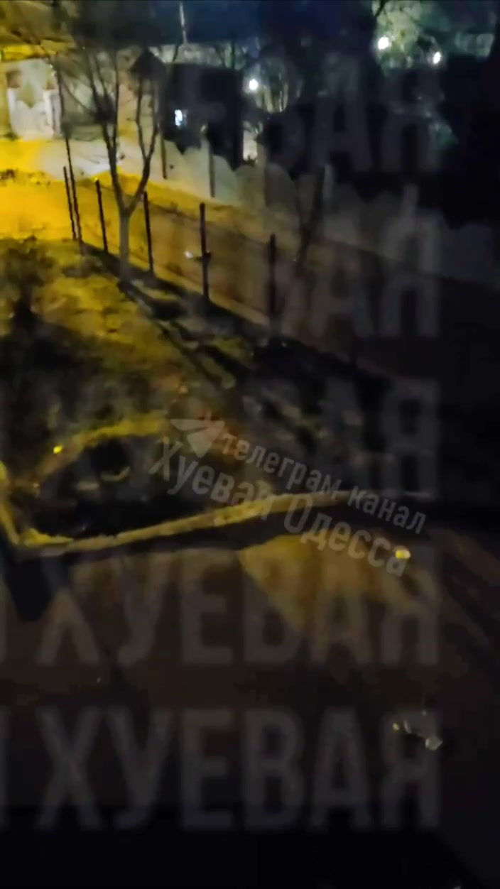 Several drones strikes across Odesa