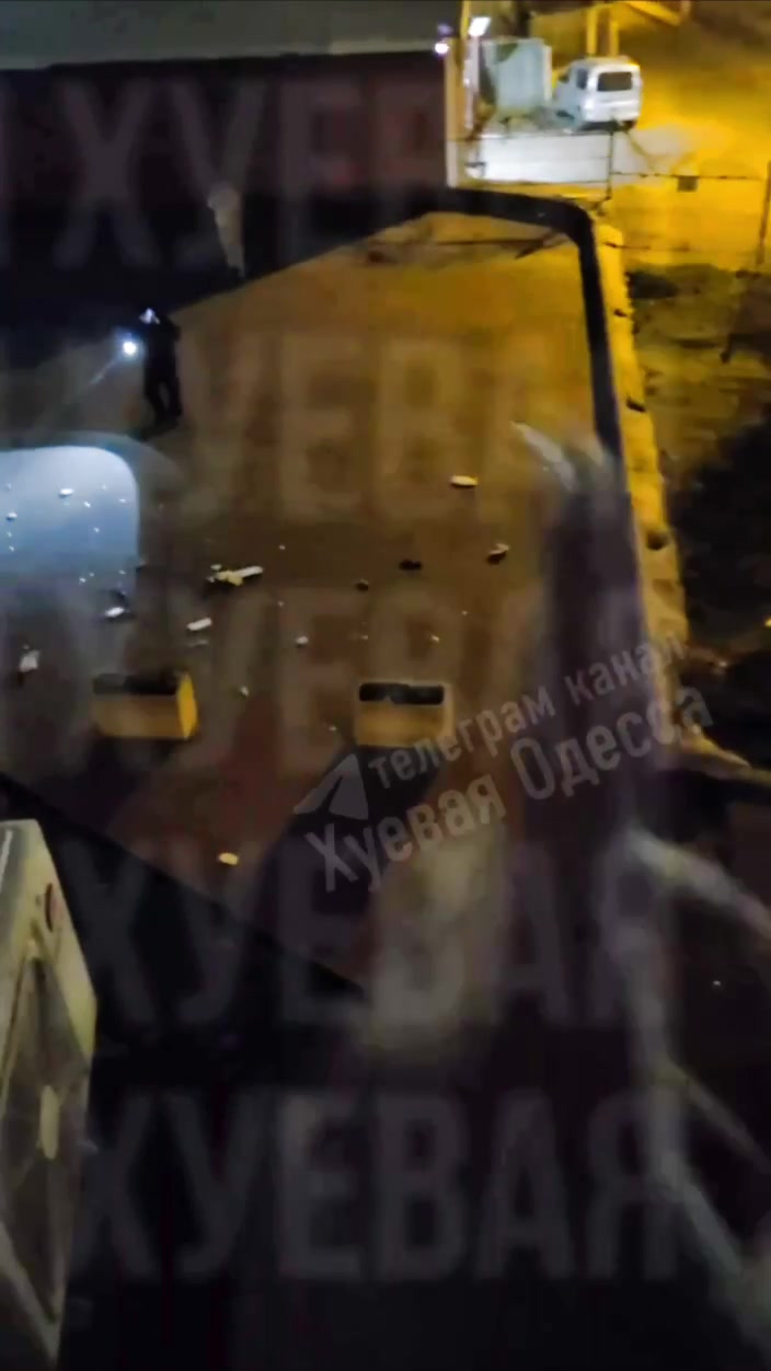 Several drones strikes across Odesa