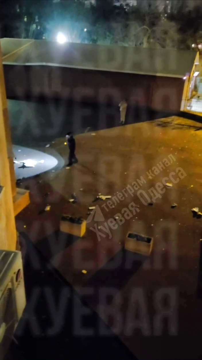 Several drones strikes across Odesa