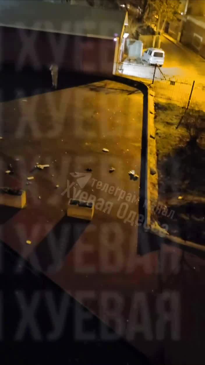 Several drones strikes across Odesa