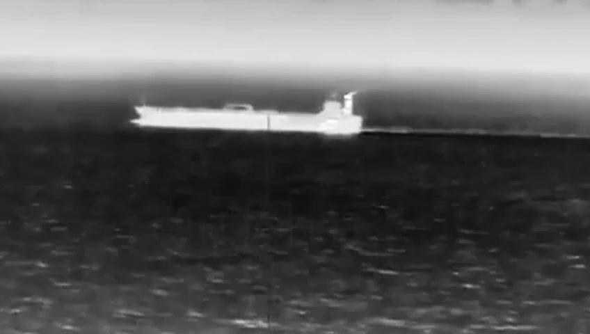Drones of Security Service of Ukraine have targeted crude oil tanker Qandil, in the neutral water of the Mediterranean Sea. Tanker is used in shadow fleet by Russian Federation