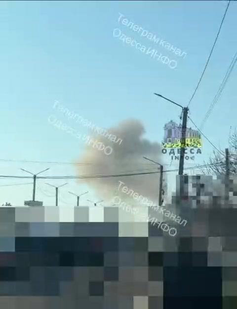 Russian drone once again hit a bridge in Odesa region