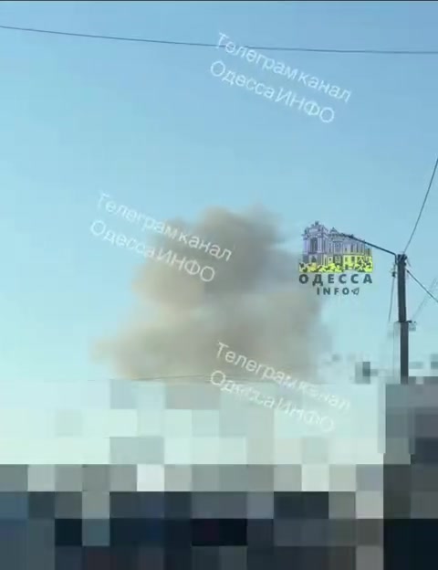 Russian drone once again hit a bridge in Odesa region