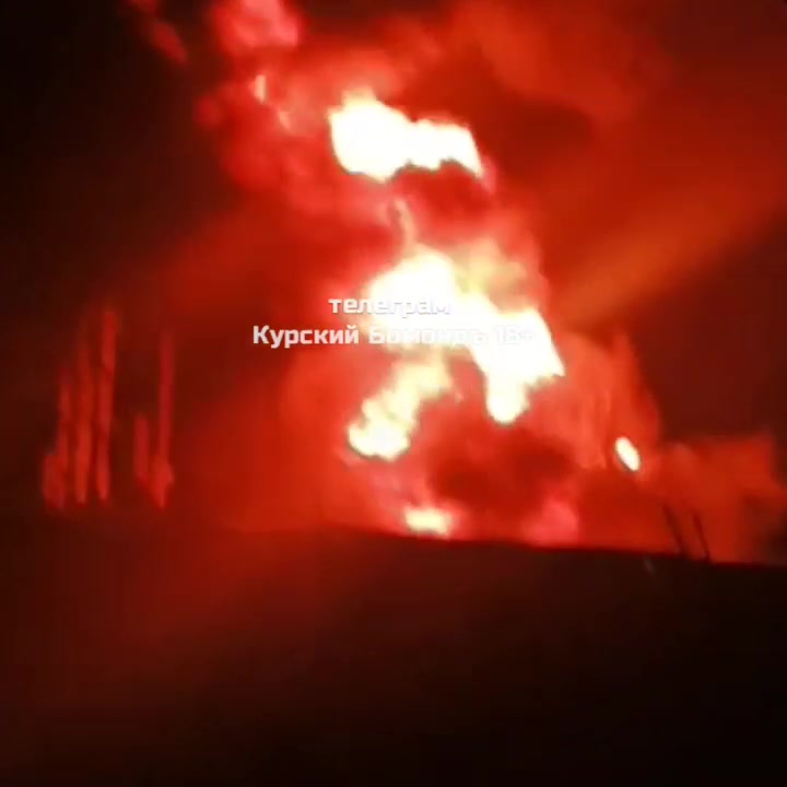 Drones have attacked power substation in Kamyshy of Kursk region