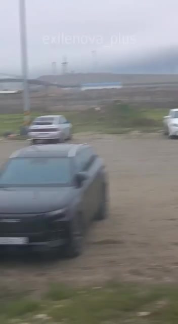 Fire burning in Taman port as result of the overnight attack 