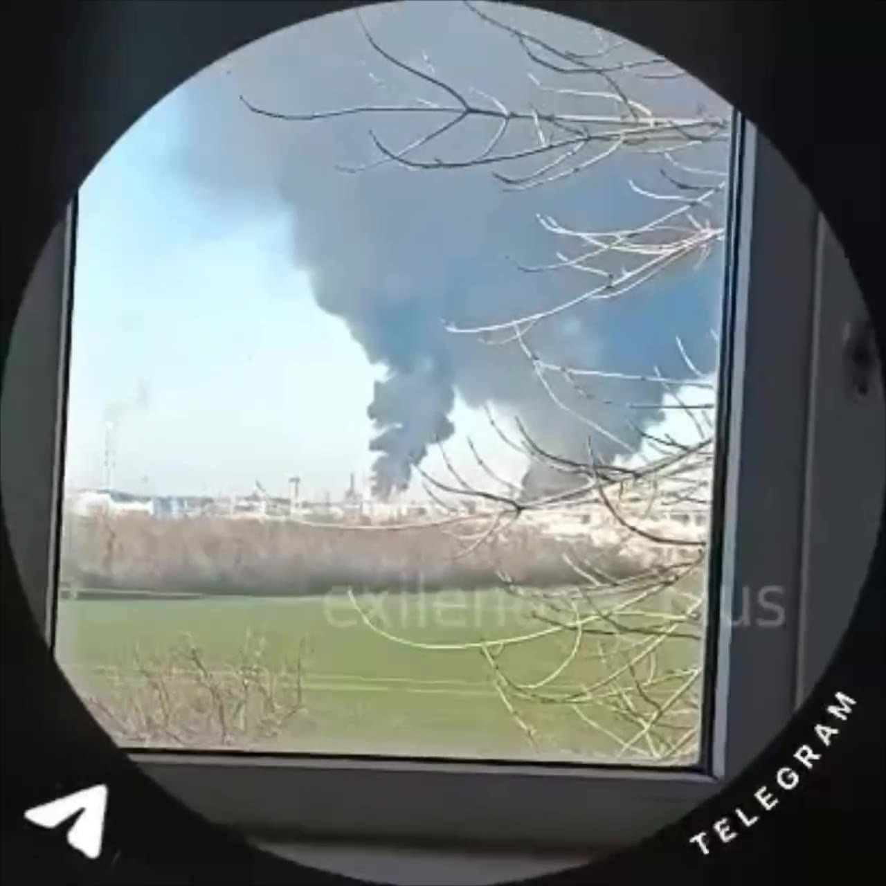 Explosions and fire reported at Novoskhakhtinsky oil refinery