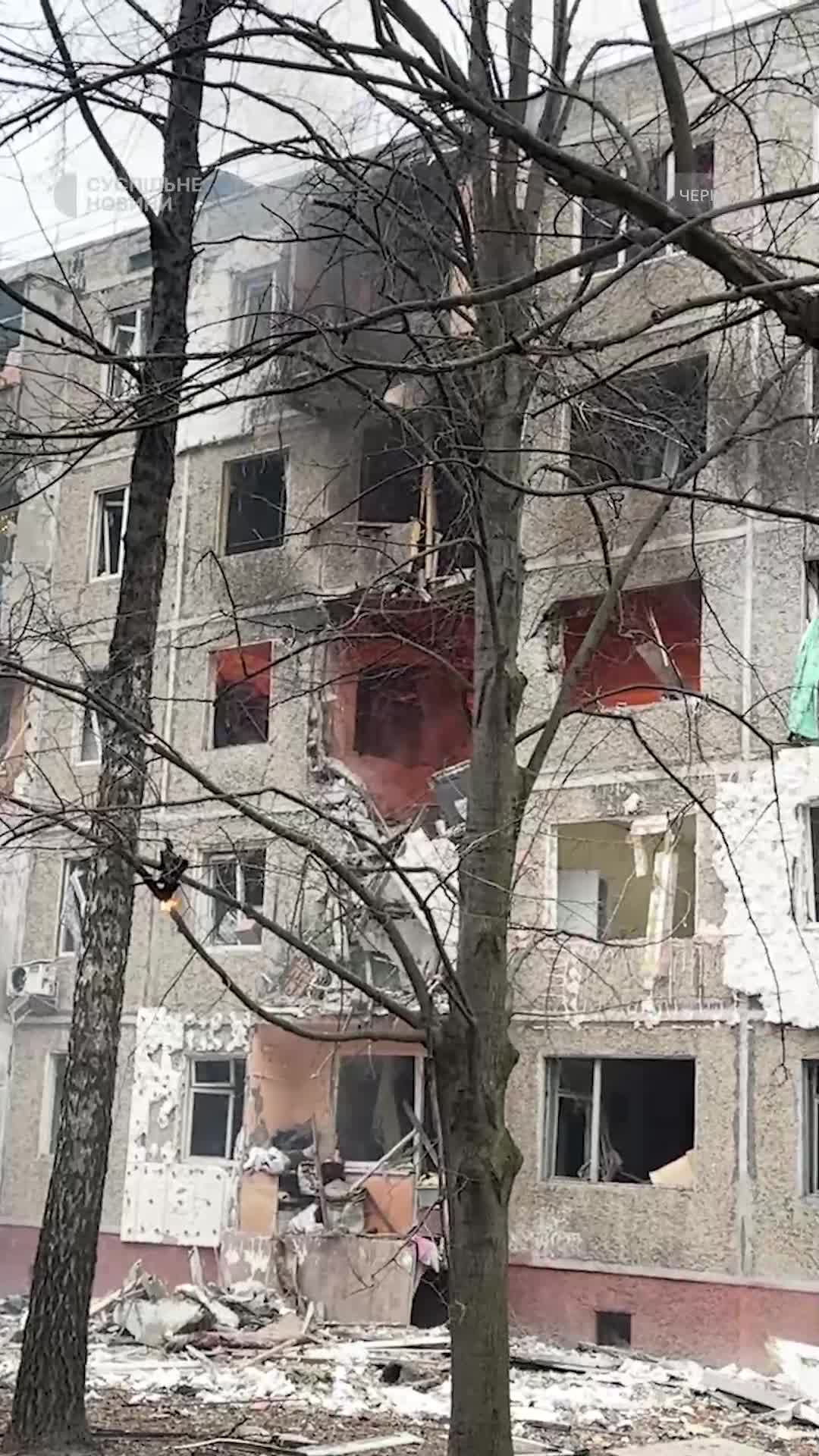 1 person killed, 5 wounded as result of drone strike against residential house in Chernihiv 