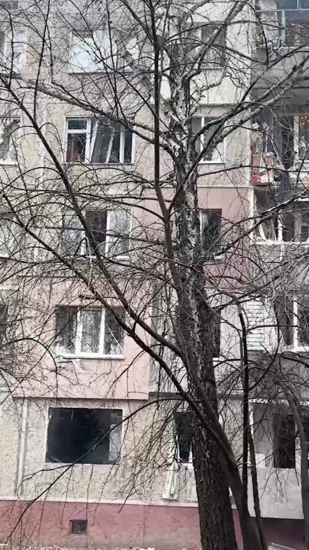 1 person killed, 5 wounded as result of drone strike against residential house in Chernihiv 