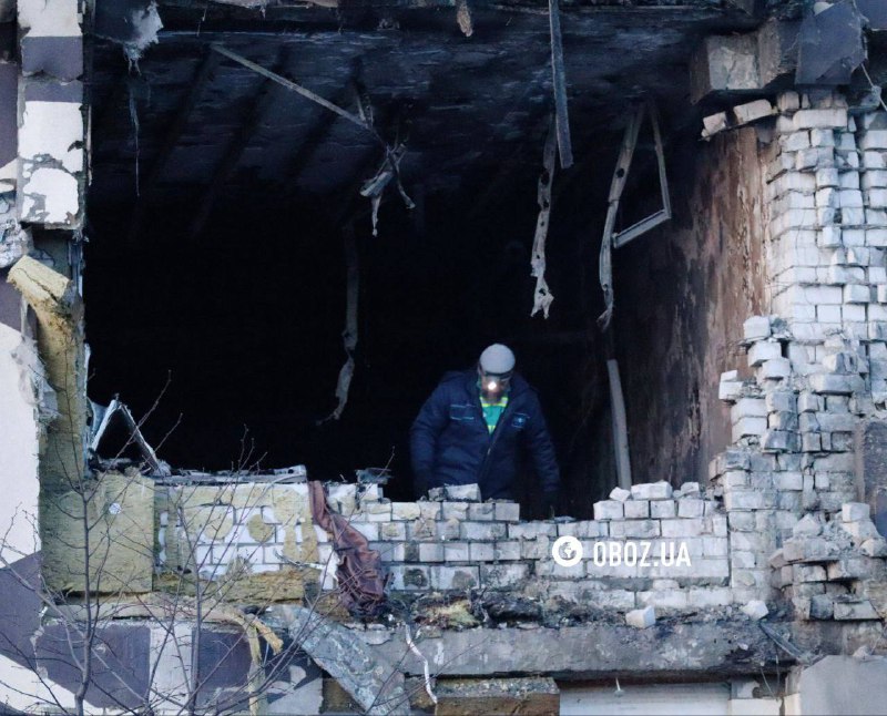 Medical center was damaged as result of Russian strike in Kyiv overnight