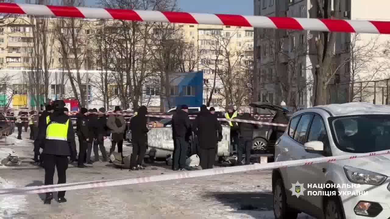 Kyiv police and Security Service of Ukraine detained a 24-year-old girl who blew up a serviceman's SUV in the Obolonskyi district of Kyiv. The woman, following instructions from the Russian special services, made an explosive device at home. She planted the explosive under the car and installed a hidden camera to confirm the result