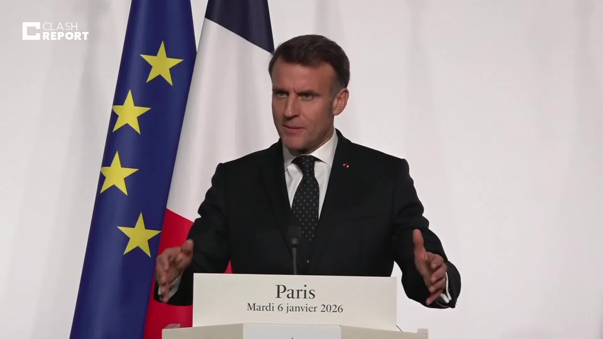 Macron:The Ukrainian Armed Forces will remain in the frontline of defense in deterrence of aggression