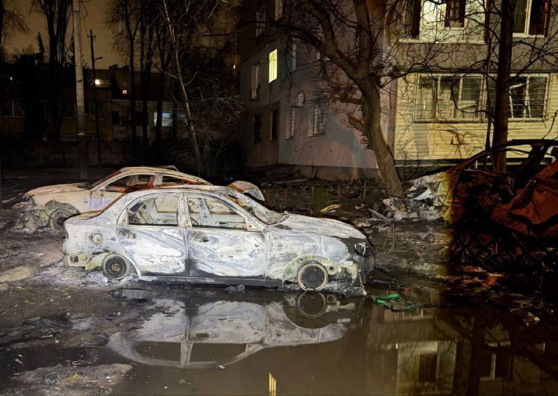 7 чалавек пацярпелі ў выніку абстрэлаў беспілотнікаў у Дняпры