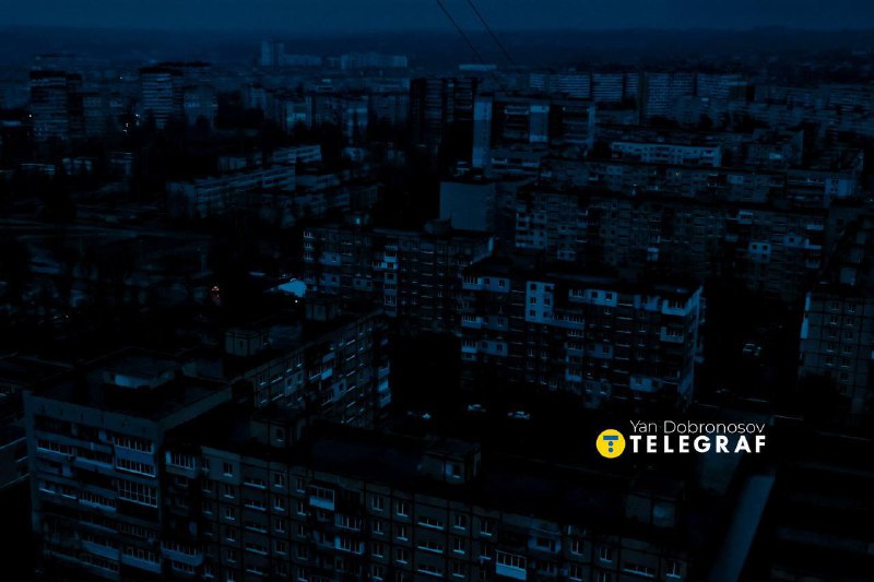 Power blackout continues in Dnipro city after over 20 hours