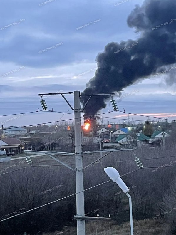 Oil depot in Oktyabrskiy of Volgograd region was attacked with drones 