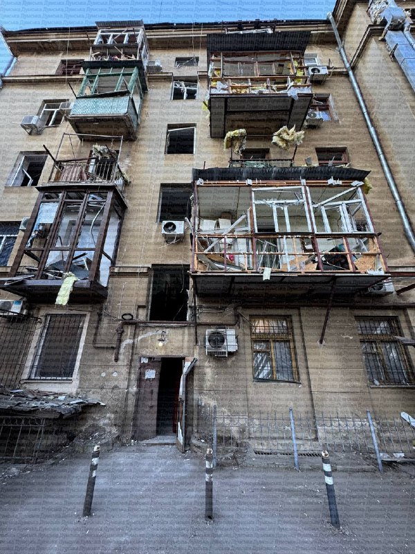 Damage in Odesa as result of Russian strikes overnight