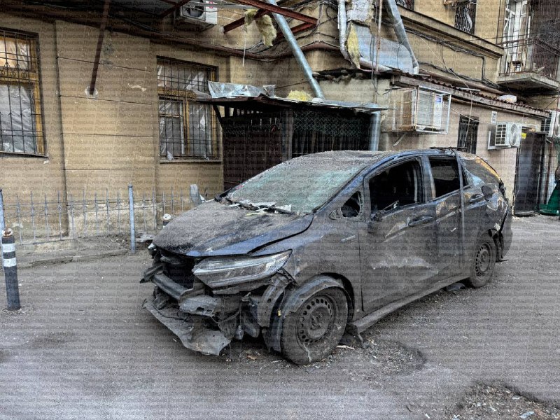Damage in Odesa as result of Russian strikes overnight