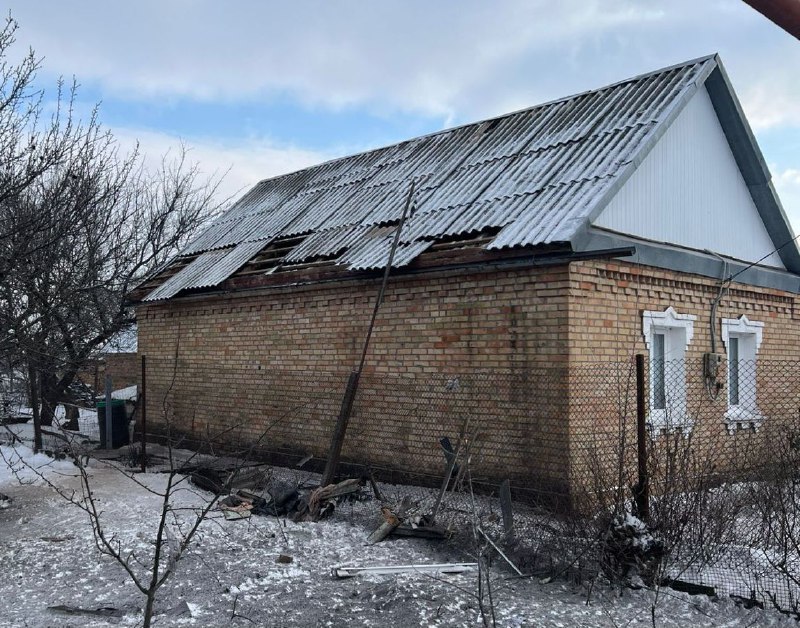2 wounded as result of artillery shelling and drones strikes in Nikopol district