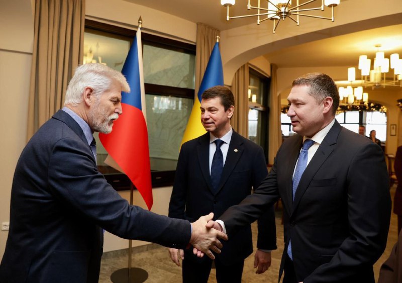 The President of the Czech Republic arrived on a working visit to Ukraine