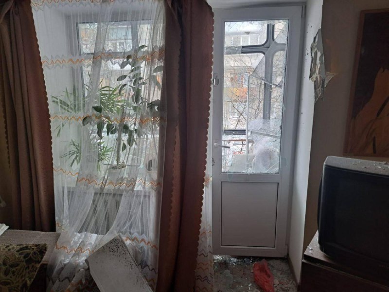 1 person killed, 7 wounded as result of shelling with artillery and drones strikes in Nikopol district today