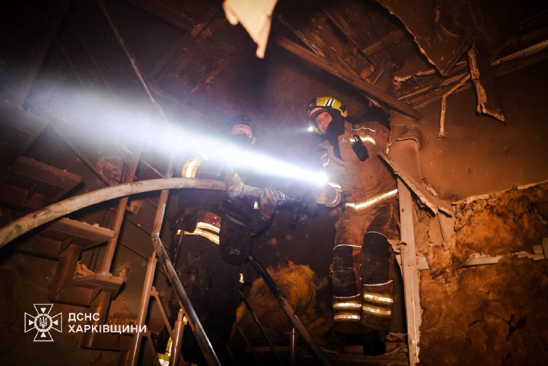 खार्किव में रूसी बमबारी के परिणामस्वरूप 1 व्यक्ति की मौत हो गई और 3 घायल हो गए।