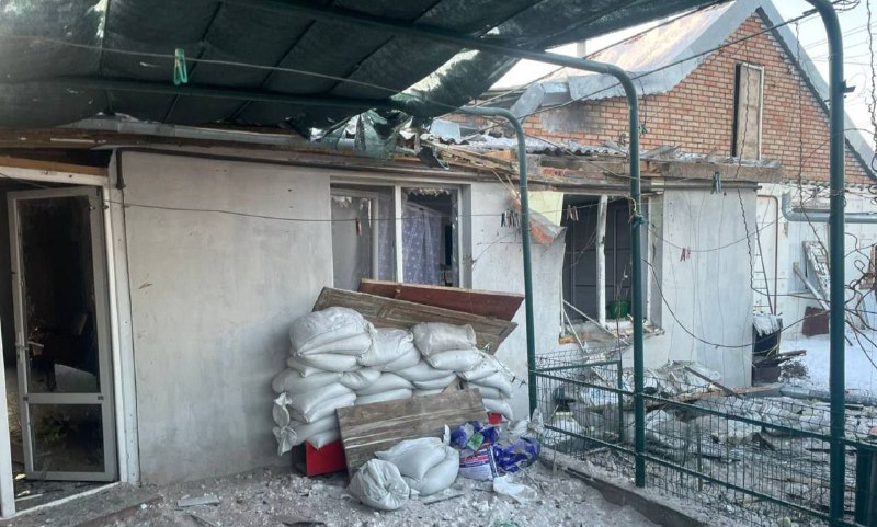 1 person wounded as result of shelling in Nikopol district during the day