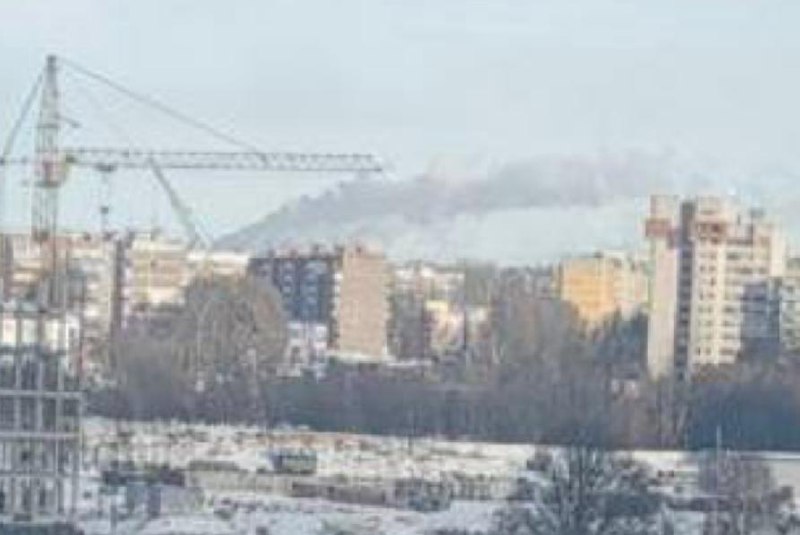 Explosions were reported near power plant TEC-1 in Kursk