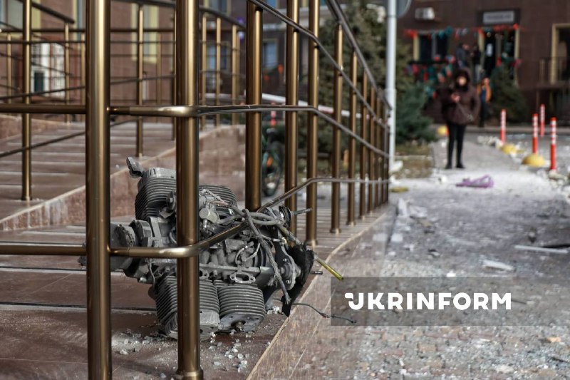 Damage to residential house in Odesa as result of drone strike