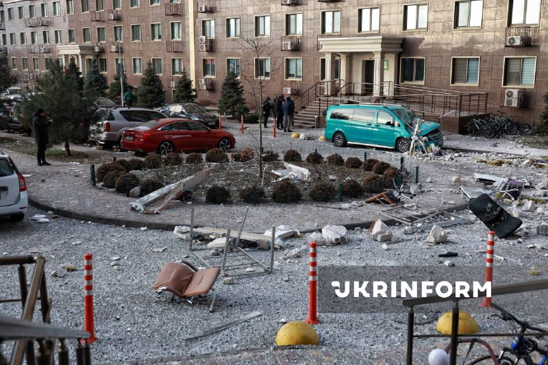 Damage to residential house in Odesa as result of drone strike