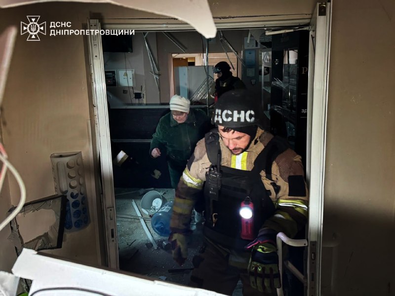 2 people wounded as result of Russian strikes in Dnipro city 