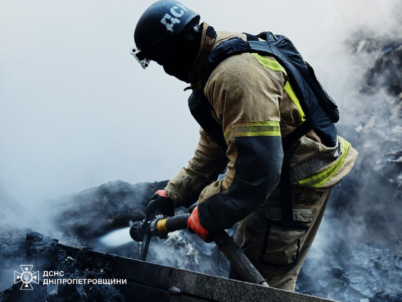 2 people wounded as result of Russian strikes in Dnipro city 