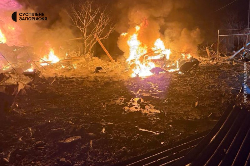 At least 1 person wounded as result of Russian strike in Zaporizhzhia