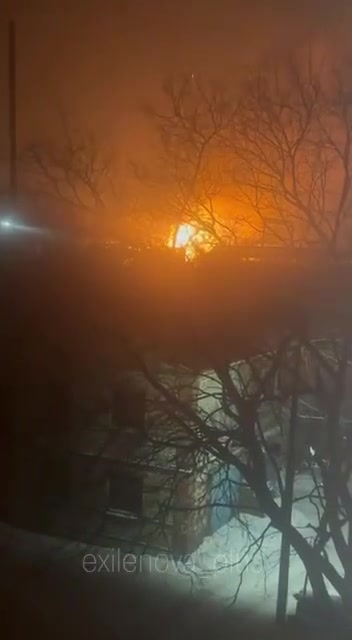 Ammunition depot was targeted in Debaltseve, secondary explosions and fire reported