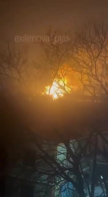 Ammunition depot was targeted in Debaltseve, secondary explosions and fire reported