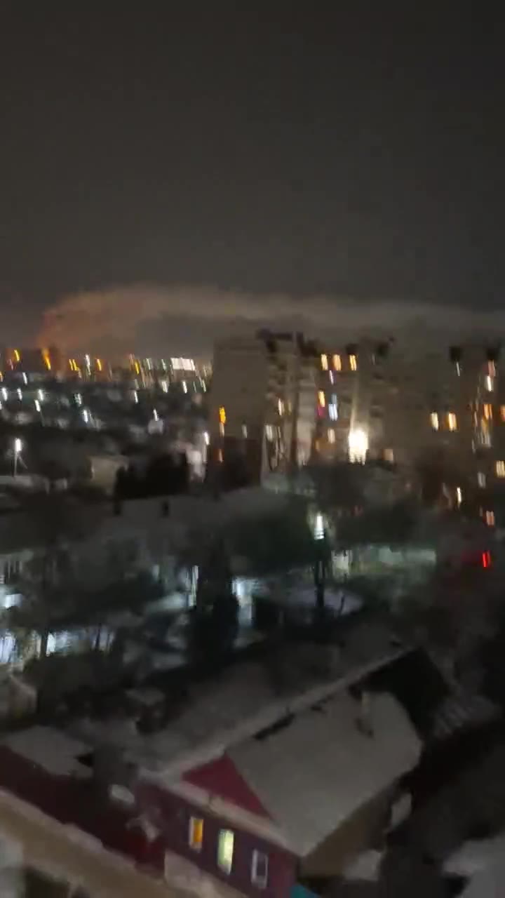 Explosions were reported in Oryol