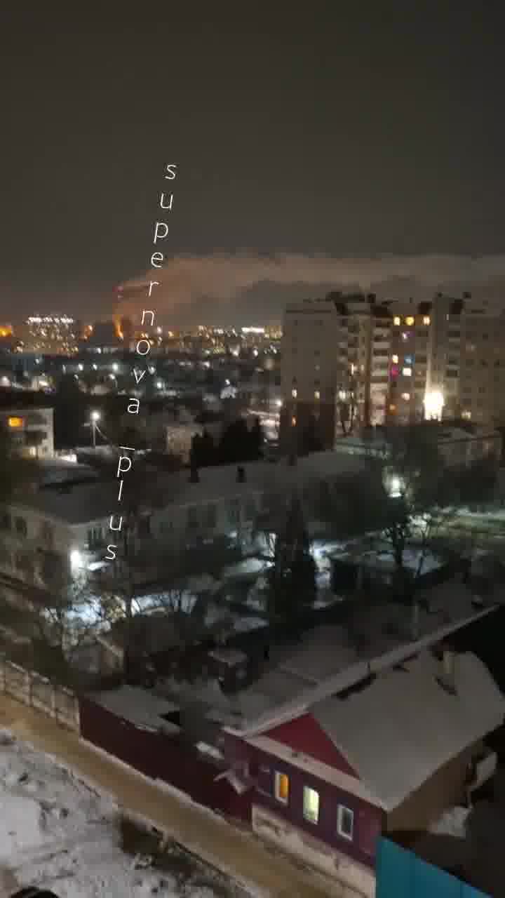 Explosions were reported in Oryol