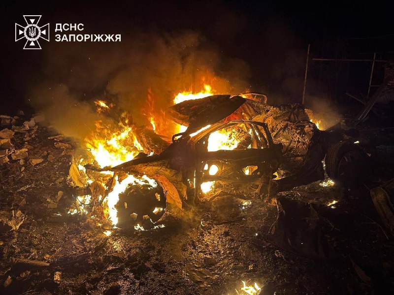 3 person killed, 2 wounded as result of Russian strikes in Zaporizhzhia