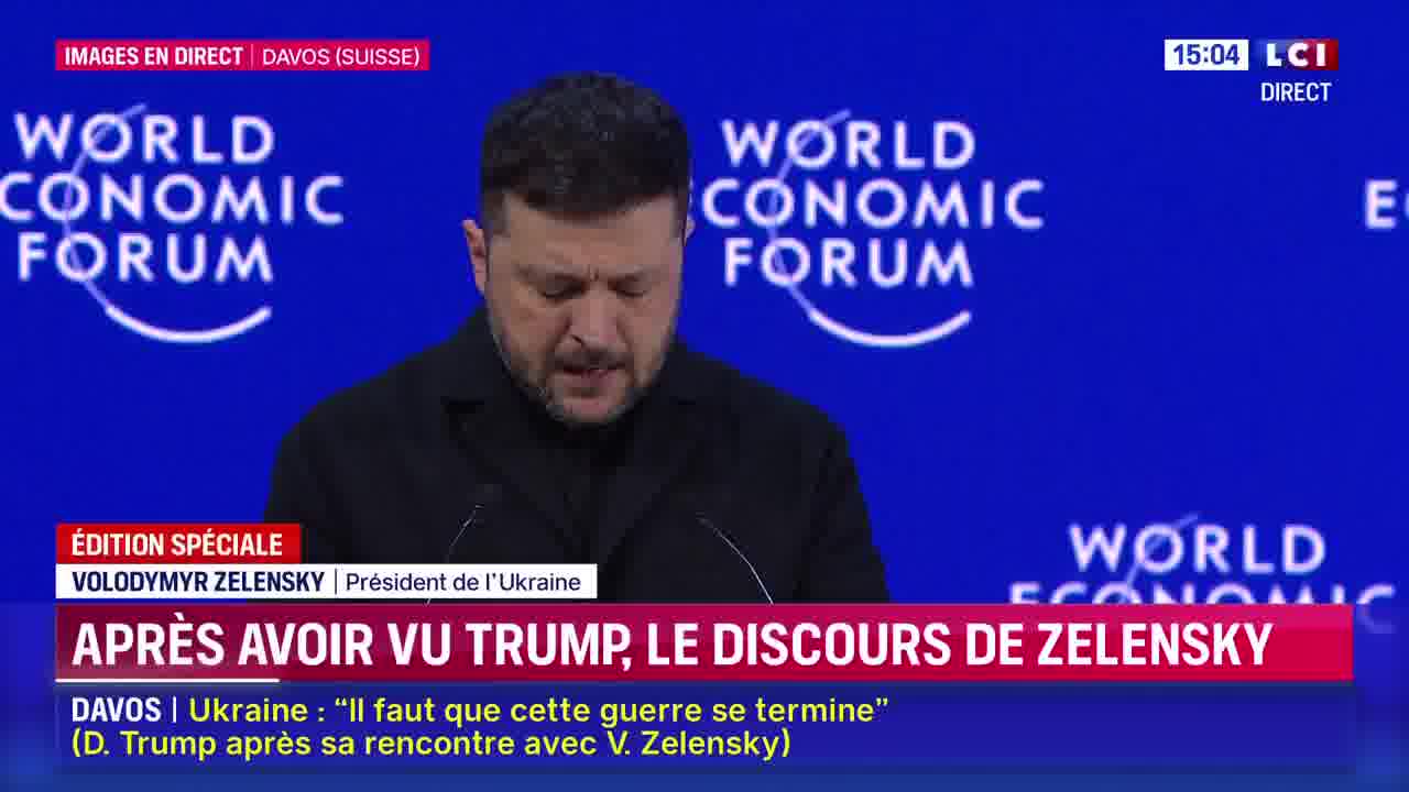 Last year, here in Davos, I concluded my speech with these words: 'Europe must know how to defend itself.' A year has passed. And nothing has changed: Volodymyr Zelensky