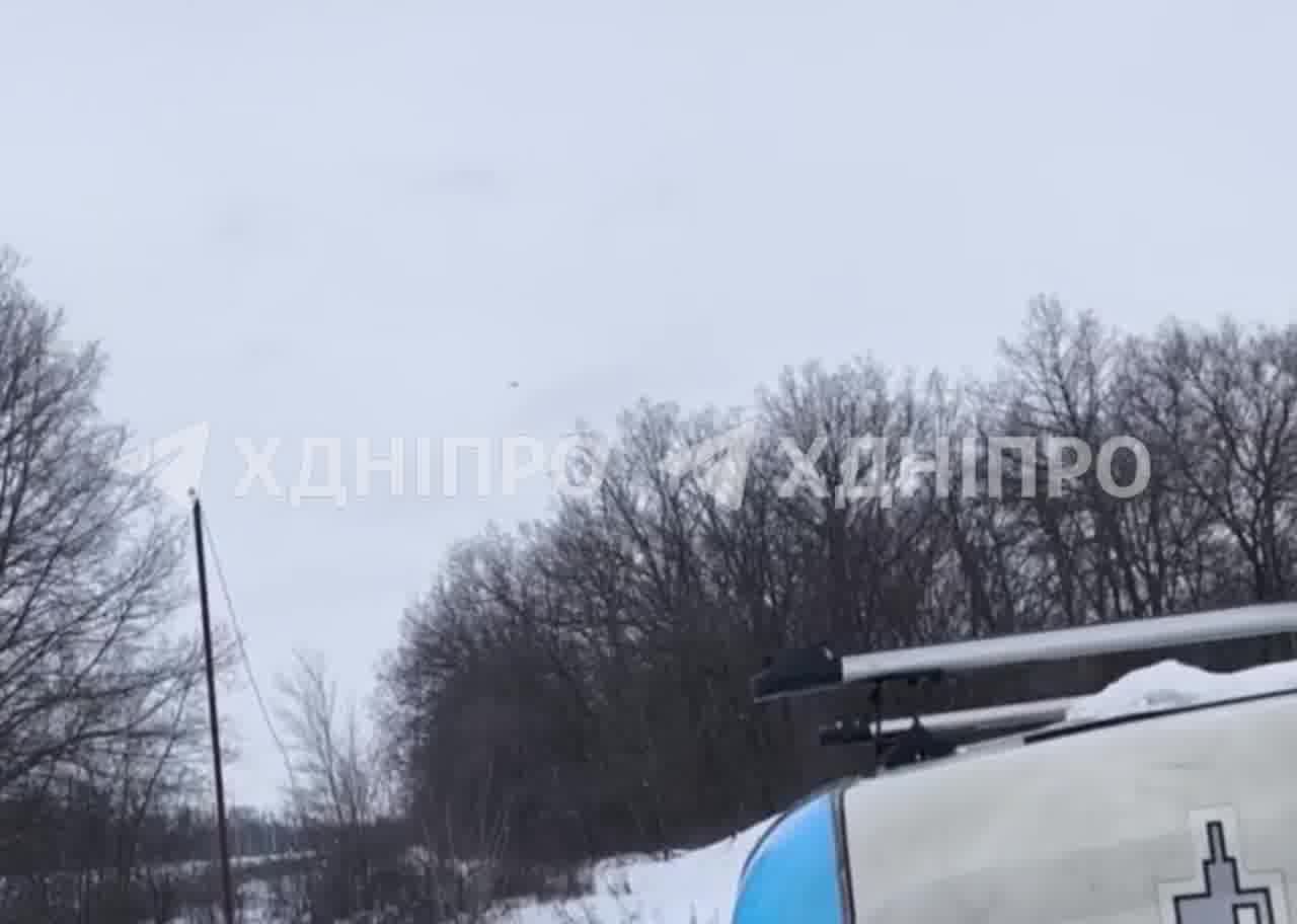 Attack with jet-propelled drones in Dnipro city