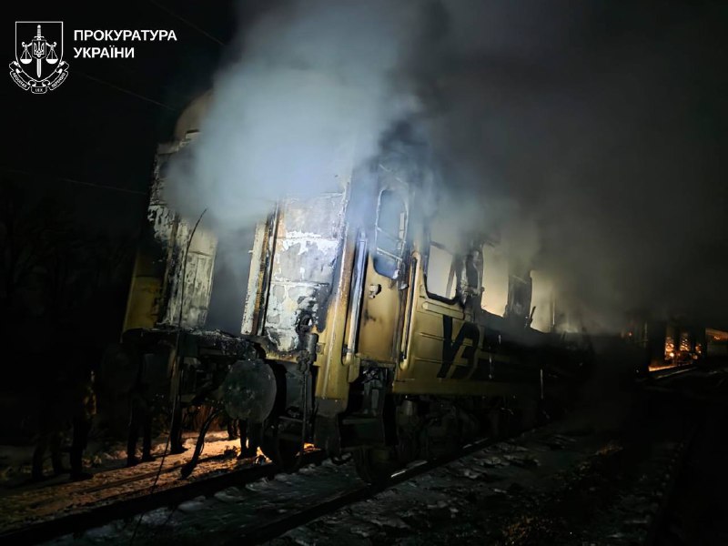3 person killed as result of a drone strike at the passenger train in Barvynkove of Kharkiv region