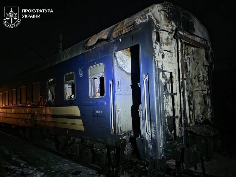 3 person killed as result of a drone strike at the passenger train in Barvynkove of Kharkiv region