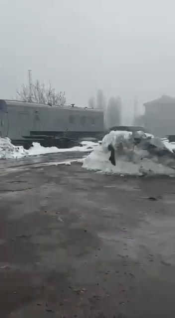 Russian army shelled railway infrastructure in Synelnykove