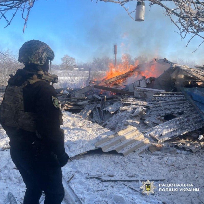 3 people wounded as result of drone strikes in Chuhuiv district