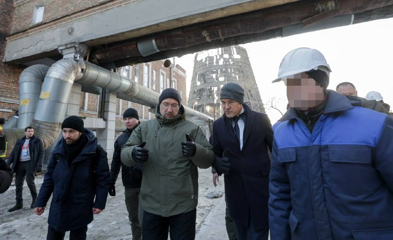 NATO Secretary General Rutte had visited one of destroyed power plants in Kyiv