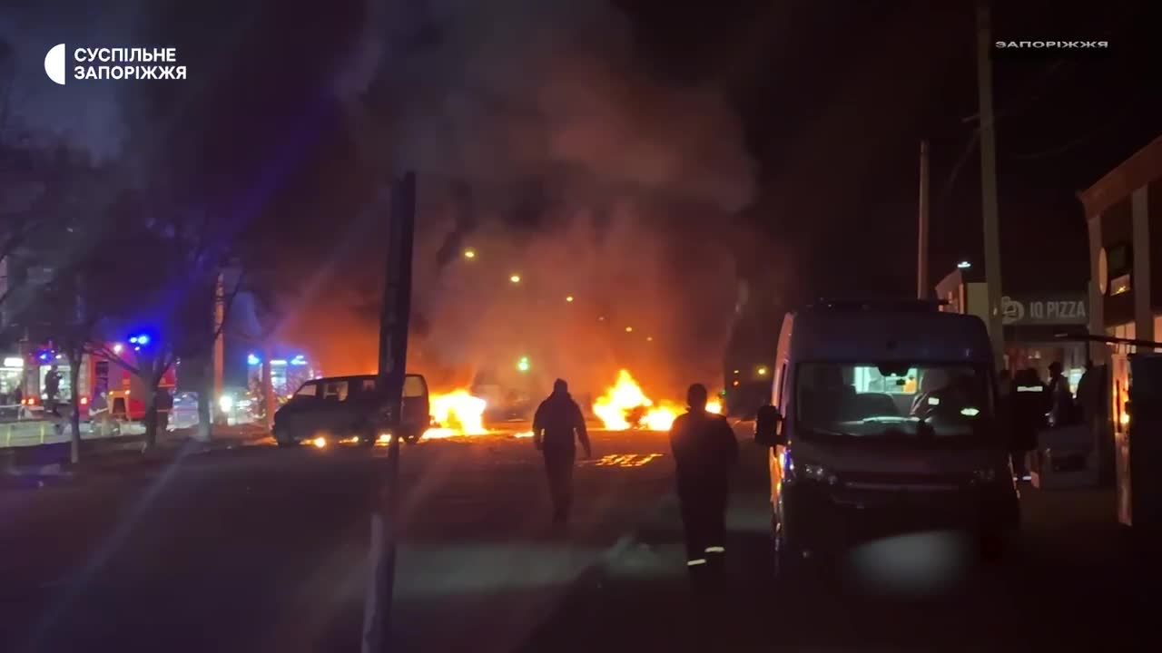 At least 7 wounded as result of drone strike in Zaporizhzhia