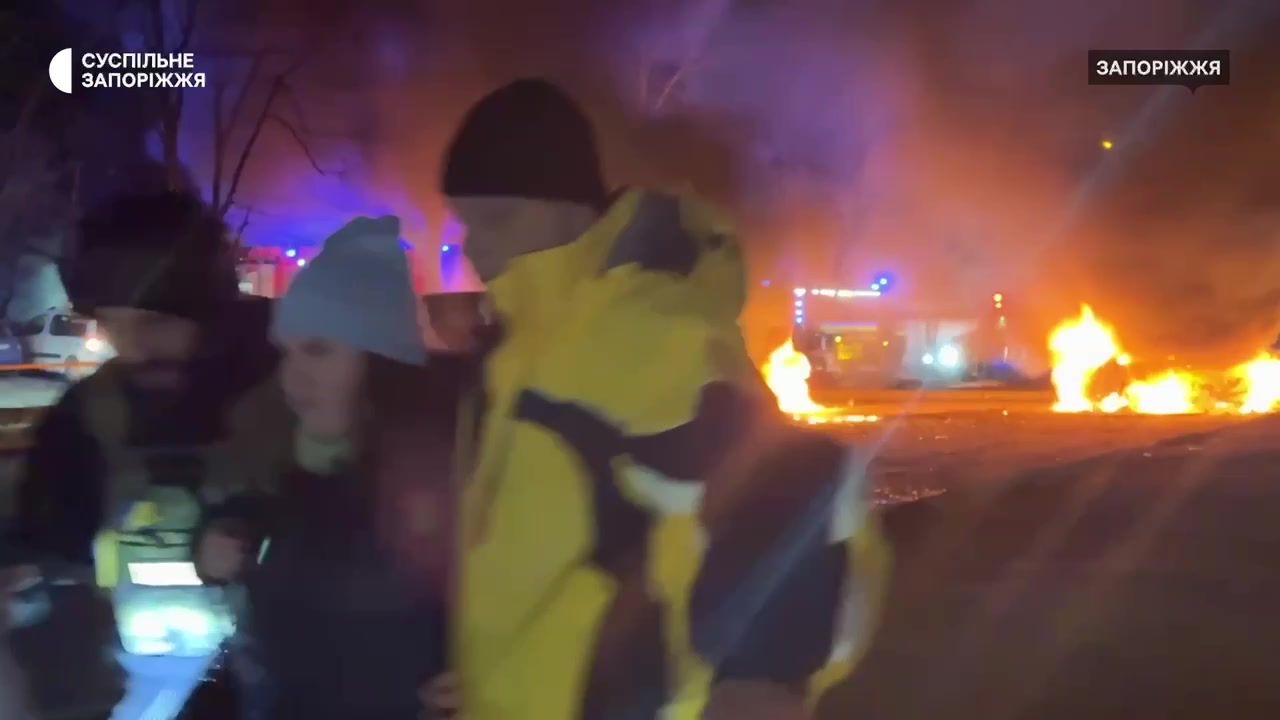 At least 7 wounded as result of drone strike in Zaporizhzhia