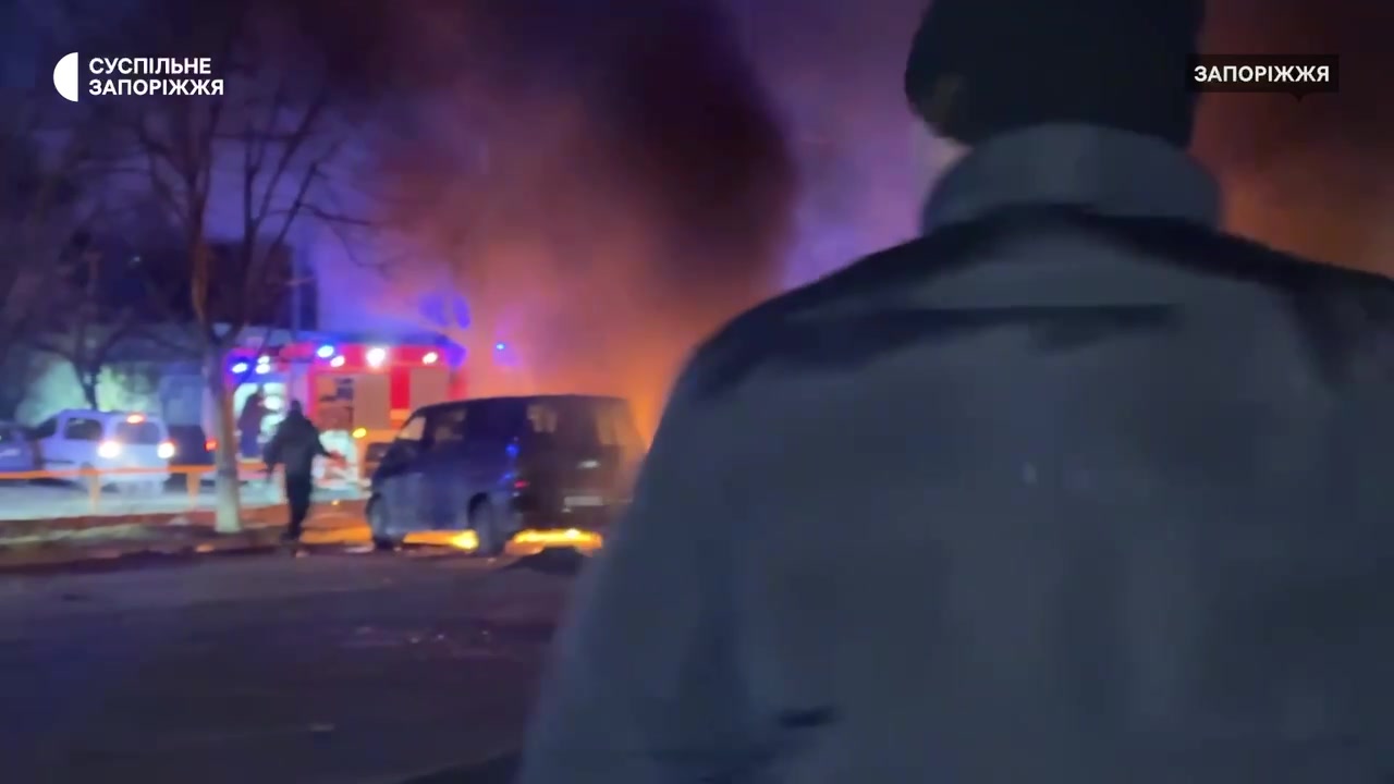 At least 7 wounded as result of drone strike in Zaporizhzhia