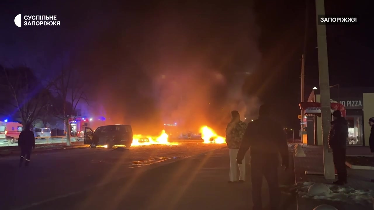 At least 7 wounded as result of drone strike in Zaporizhzhia