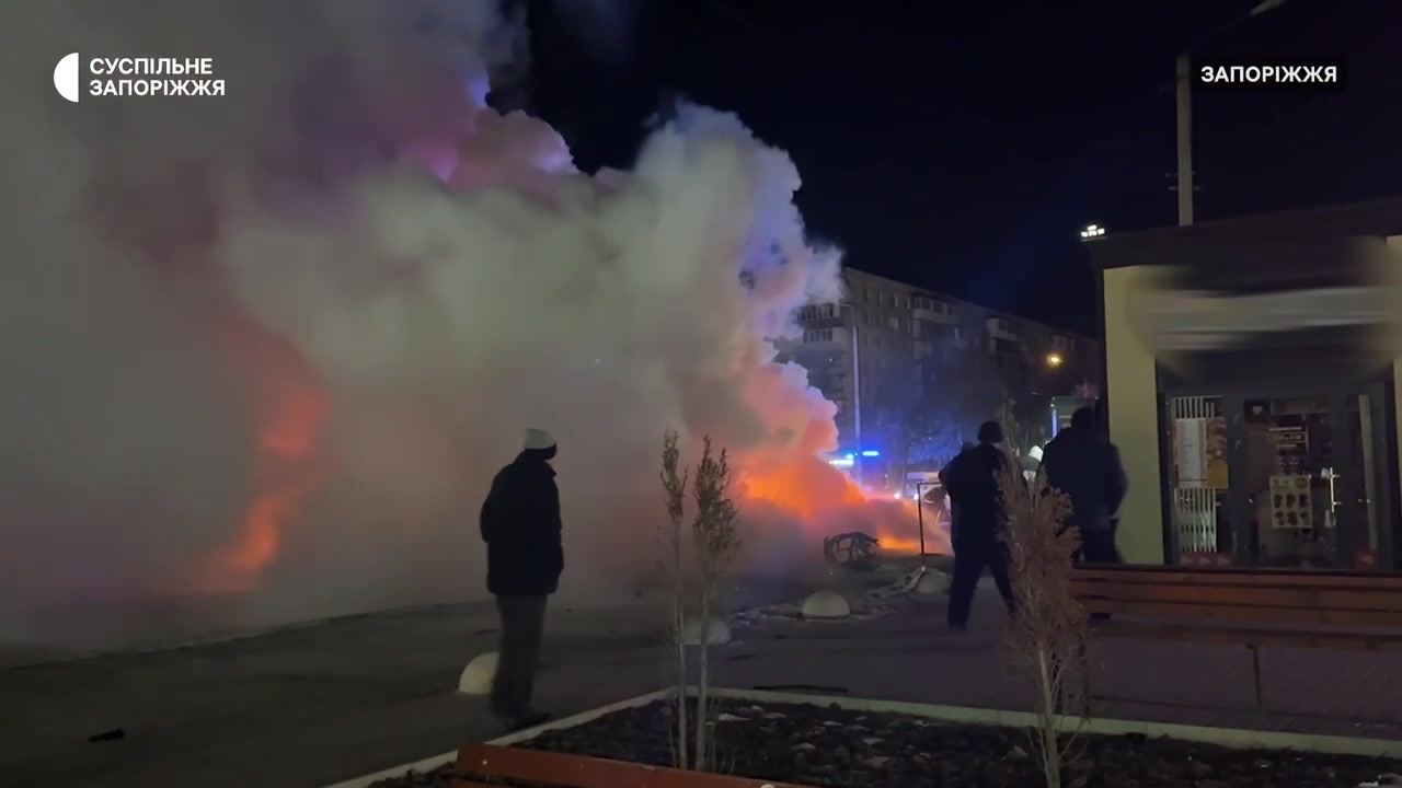 At least 7 wounded as result of drone strike in Zaporizhzhia